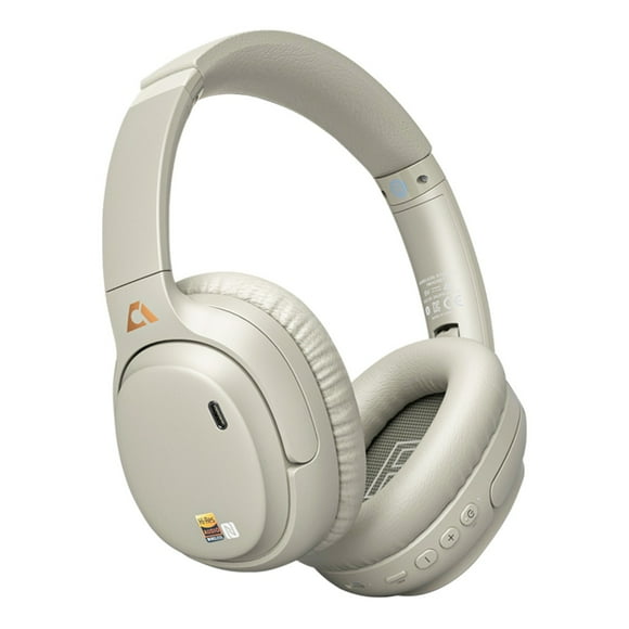 1Mii E700 Audífonos Gamer Hi-Fi con Cancelación Activa de Ruido, Bluetooth Inalámbrico de Doble Modo y Audífonos con Cable sobre la Oreja