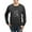 Charcoal, variant on - Rattlesnake Long Sleeve Dark T Shirt - Long Sleeve Dark T-Shirt