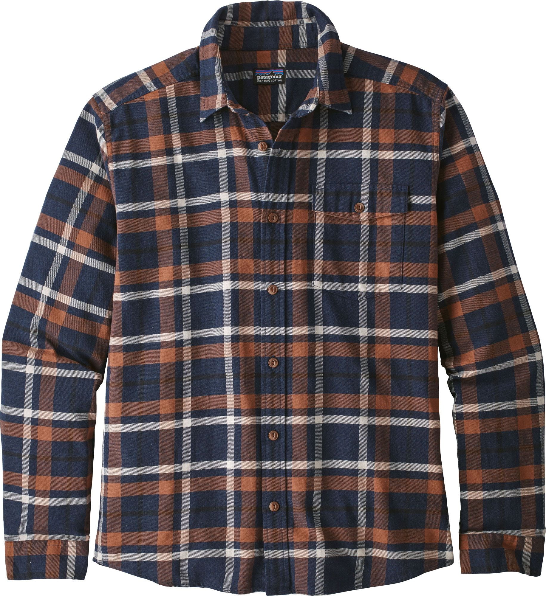 Patagonia - Patagonia Men's Lightweight Fjord Flannel Long Sleeve Shirt ...