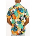 thumbnail image 2 of Men Hawaiian Shirt Vacation Short Sleeve Casual Button Down Shirts Summer Beach Shirt, 2 of 3