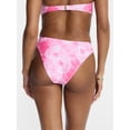 thumbnail image 4 of Hot Girl Summer by Megan Thee Stallion Shell Bikini Bottoms with High Leg, Sizes XS-3X, 4 of 6