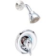 thumbnail image 1 of Moen TL182 Garniture de Douche à Poignée Unique PosiTemp, Chrome, 1 of 1