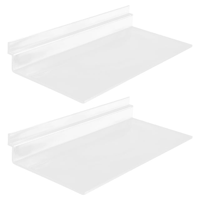 Phenofice 2 Pcs Étagères Murales de Rangement pour Chaussures Support Transparent pour Fans de Chaussures de Sport Maison