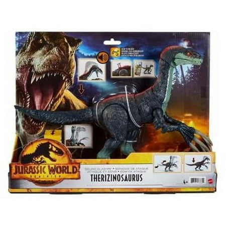 Jurassic World Dominion Sound Slashin Therizinosaurus Dinosaur Figure Toy