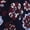 Navy Brown Paisley, variant on Scenario Women's Puff Sleeve Top, Sizes XS-XXXL