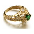 thumbnail image 3 of MZXELPRJD Gold Stackable Rings New Zircon Ring Adjustable Anxiety Ring Unisex Ring with Beads Spinning Ring Creative Jewelry Chunky Rings Set Gold Size 7, 3 of 4