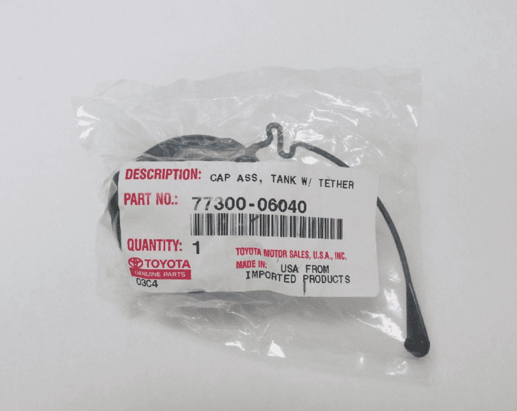 TOYOTA OEM FACTORY GAS CAP 2006-2012 RAV4 77300-06040