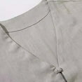 thumbnail image 5 of Summer Thin Men's Vest - Cotton Linen, V Neck, for Casual Summer Wear, 5 of 7