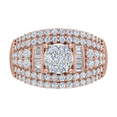 thumbnail image 3 of 1 1/2 Carat Diamond Ring Band in 14K Rose Gold (Ring Size 8), 3 of 5