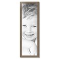 thumbnail image 2 of ArtToFrames 13" x 42" Aged White Gold Picture Frame, 13x42 inch Silver Wood Poster Frame (WOM-2036),  Pack, 2 of 7