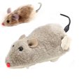thumbnail image 3 of 2pcs Wind Up Plush Mouse Toy, For Indoor Cats, Interactive Cat Toys, Cat Teaser Toy Assorted Varieties, 3 of 5