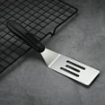 thumbnail image 7 of Aqzb Small Spatula for Kitchen Use - Stainless Steel Serving Turner - Mini Stainless-Steel Spatula for Flipping Serving, 7 of 7