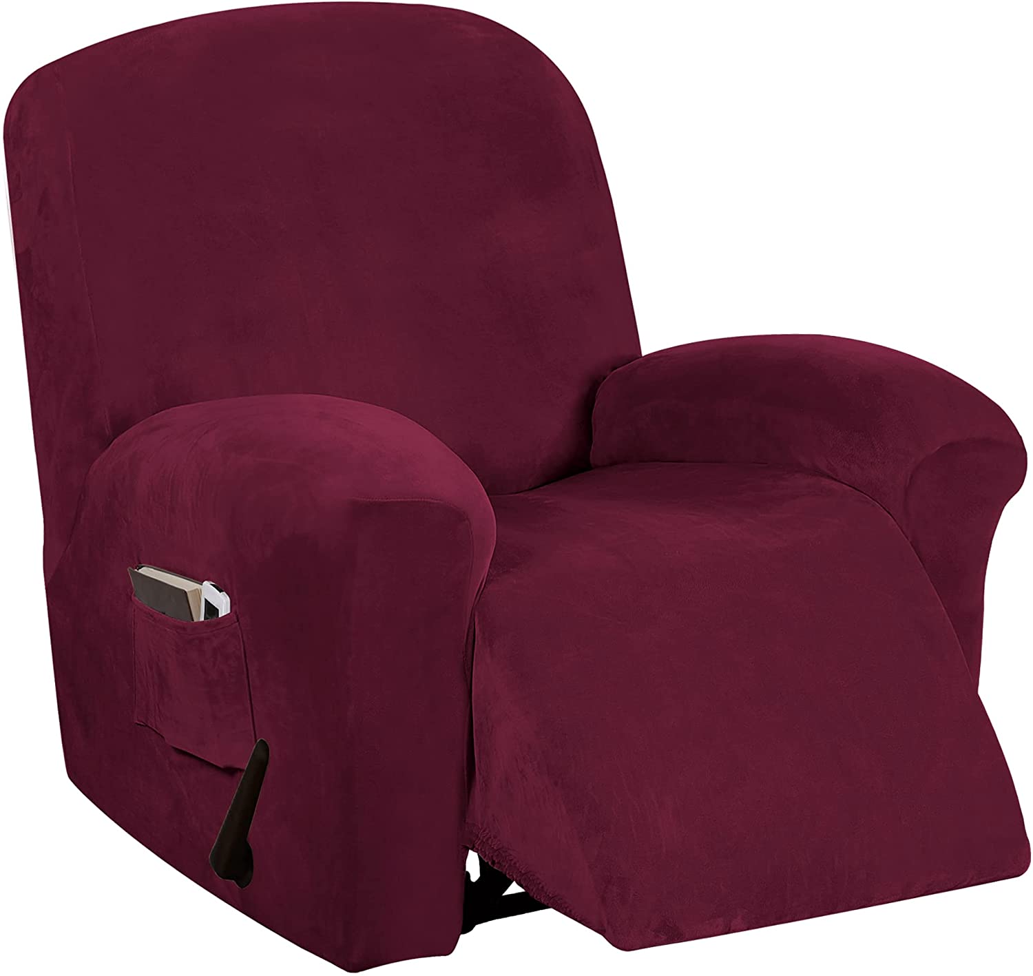 Velvet Stretch Recliner Chair Covers Recliner Covers for Electric