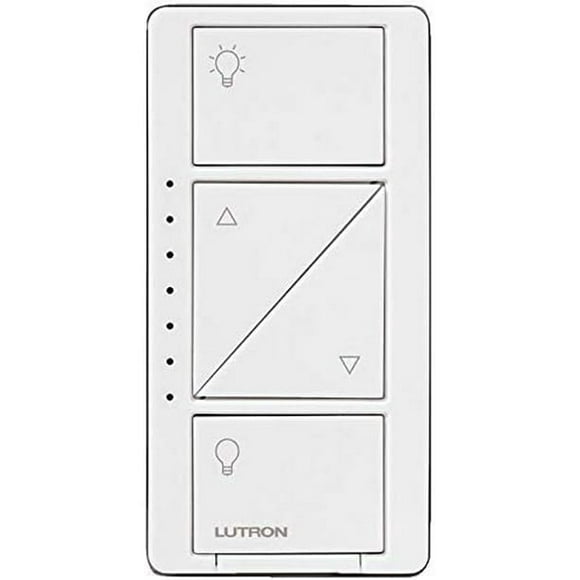 Lutron Kit Variateur Sans Fil Caseta (Gradateur) pour Appliques et Plafonniers (PD-6WCL-WH-R-C)