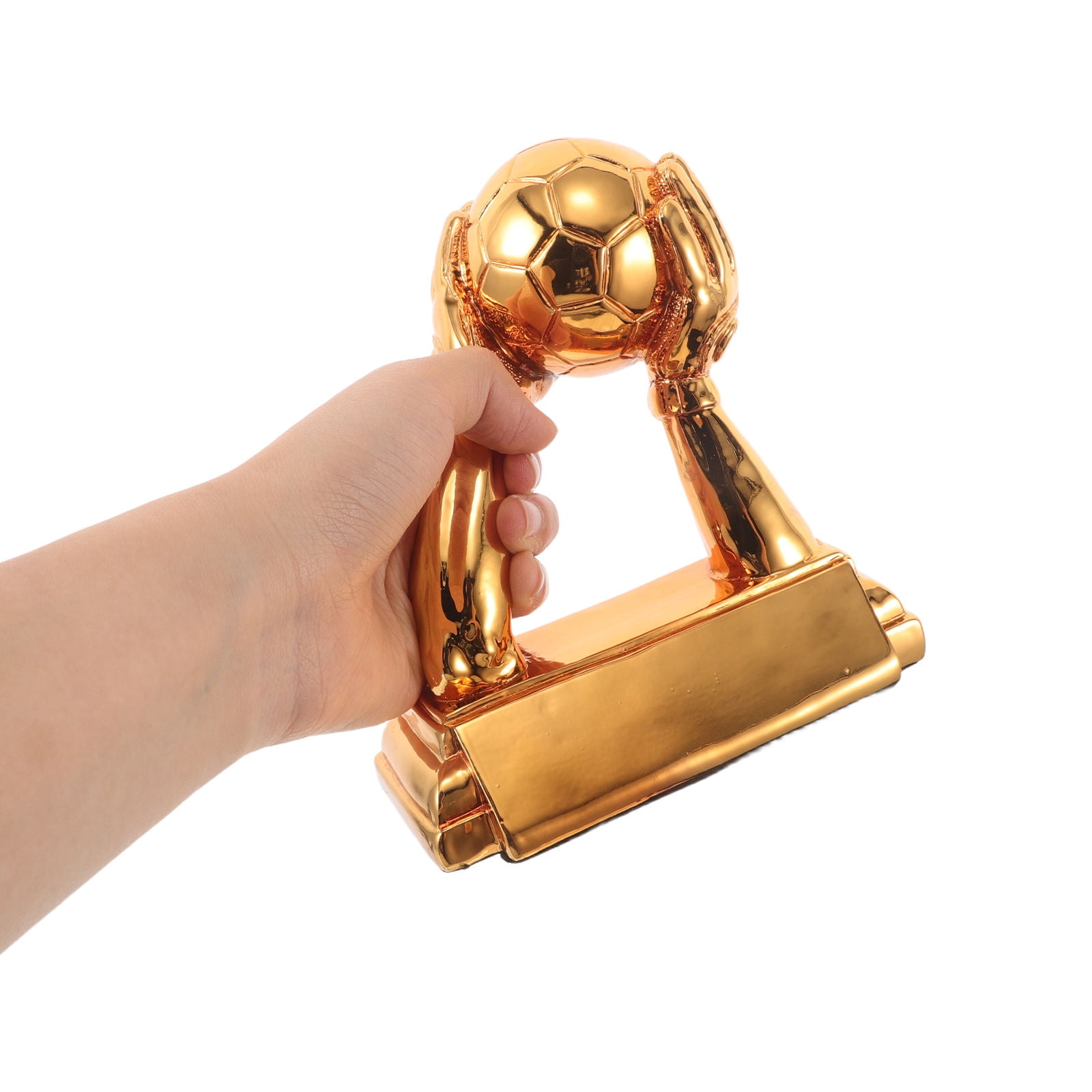 OUNONA Resin Soccer Goalkeeper Trophy Award for Best Football Keepers and Players Recognition and Achievement