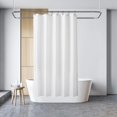 thumbnail image 5 of Cortina de ducha antimoho, cortina de baño de 180 x 180 cm, antibacteriana, impermeable y con color blanco, 5 of 5