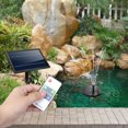 thumbnail image 5 of Garden Decoration9V 8W Remote Control Landscape Decoration Garden Solar Fountain High-Intensity Output, 5 of 5