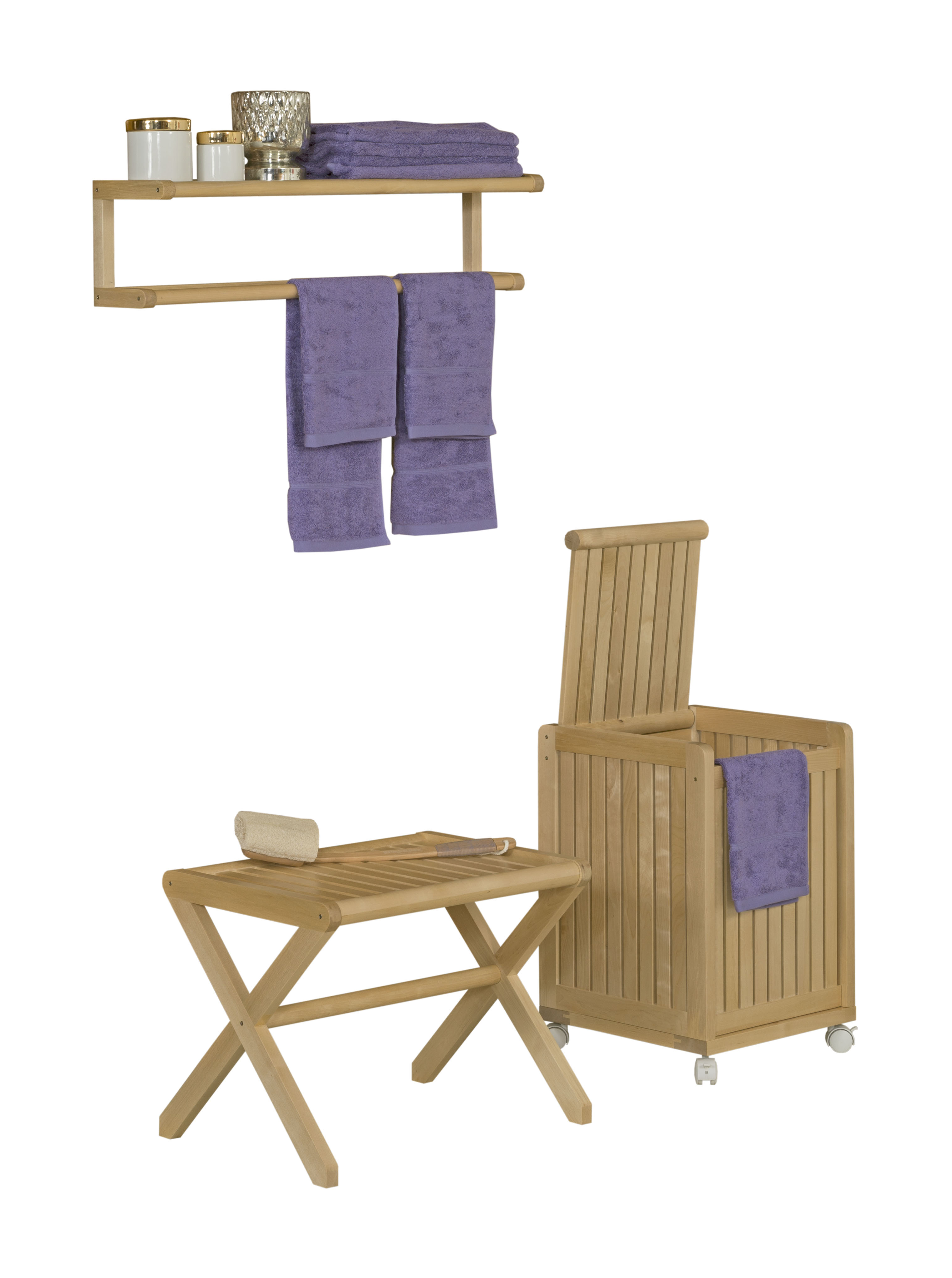 walmart wood rack on Abingdon Solid Birch Wood Towel Rack With Shelf Walmart Com Walmart Com