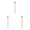 thumbnail image 3 of sweethay Cepillos de dientes de pelo suave para adultos de 3 lados de viaje en el hotel en casa Herramienta de limpieza de cepillos de dientes Type1 NO1, 3 of 6