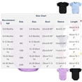 thumbnail image 4 of Avtoify Unisex Children's Summer Style Puff Sleeve Baby Romper Lightweight Bodysuit Short Sleeve Round Neck Crawling for Newborns, 4 of 7