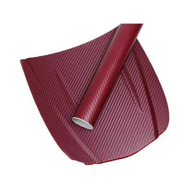 ZheElen 3D Carbon Fiber Car Film Adhesive Car Wrap Sticker Sheet Roll DIY Decal Decor High Gloss Waterproof