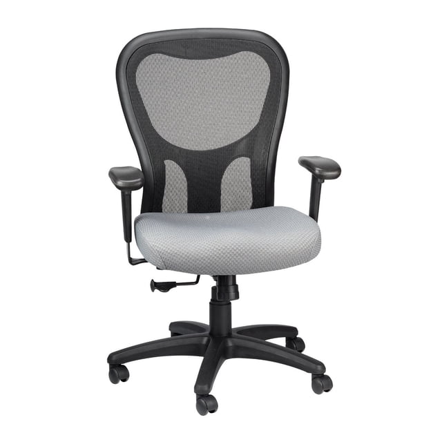 Tempur-Pedic Mesh Swivel Office Chair with Cooling Gel Layer Grey
