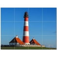 thumbnail image 1 of Lighthouse Ceramic Tile Mural Kitchen Backsplash Bathroom Shower 400811-L43, 1 of 3