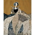 thumbnail image 2 of Hedy 26x32 Black Ornate Wood Framed with Double Matting Museum Art Print Titled - Fashion lady I, 2 of 4