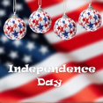 thumbnail image 4 of Hanging Day Ball 16PCS Independence Tree Ornaments Party Decorations Home Decor, 4 of 6