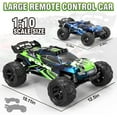 thumbnail image 2 of 1:10 Large Rc Cars,18-Inch Remote Control Car Trucks with Lights,45+KM/H RC Off-Road Electric Truck, Includes 2 Rechargeable 2600mAh Batteries, Rc Cars for Adults & Boys, 2 of 8