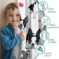 thumbnail image 3 of Blackout Kids Curtains,Pug and Love Heart Childrens Insulated Curtains Set Of 2,Bedroom Essentials,Toddler Room Decor 42x54in(106x137cm), 3 of 4