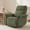 Moss Green-Linen-like Fabric, variant on Spruce & Spring Triple Motor Power Swivel Recliner for Mothers, Taupe-Chenille