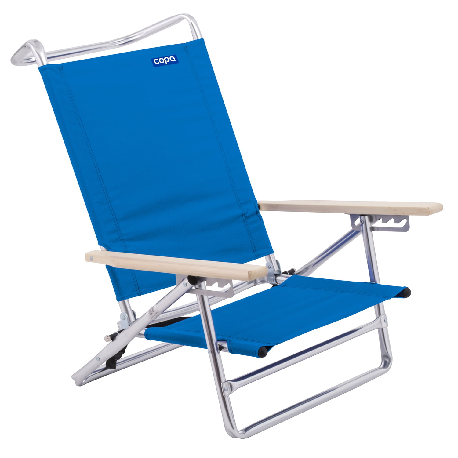 Mainstays Folding Beach Sand Chair Blue Tie Dye Walmart