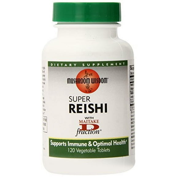 Mushroom Wisdom Super Reishi - 120 Tablets