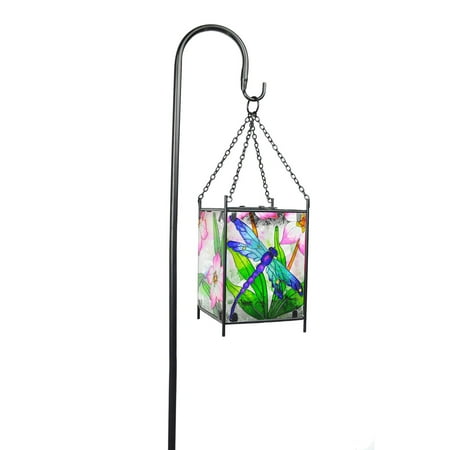 Continental Art Center Dragonfly Solar Lantern