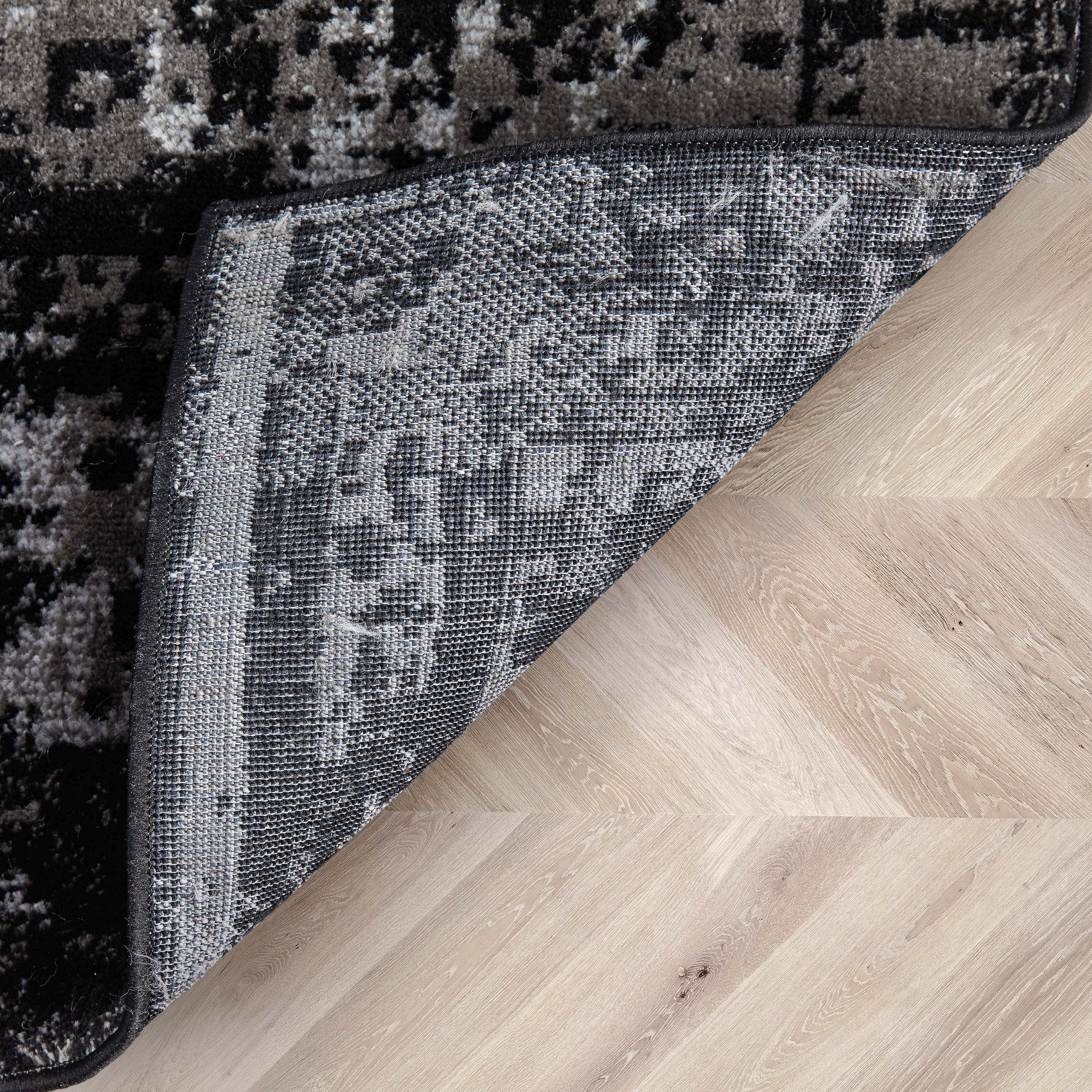 Well Woven Patras Black | Vintage Oriental Medallion | Area Rug 5x7 (5'3" x 7'3")