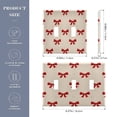 thumbnail image 3 of Neatly Red Bows Light Switch Cover Electrical Outlet Cover Replaceable Wall Plates 2-Gang, 3 of 8