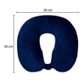 thumbnail image 4 of Cojin para Cuello Home Trends Memory Foam color Azul Marino, 4 of 4