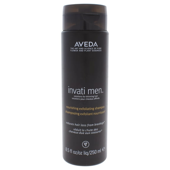 Aveda Invati Men Nourishing Exfoliating Hair Shampoo, 8.5 Oz