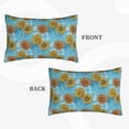thumbnail image 2 of Honeii Sunflowers Decorative Throw Pillow Case - Elevate Your Couch, Sofa, or Bed with Stylish Home Decor, Perfect Gift Idea-16"x24", 2 of 6