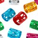 thumbnail image 4 of Juego de 100 anillos para cabello en colores variados, perfectos para decorar tus trenzas y peinados creativos. ¡Añade un toque de estilo y diversión a tu look!, 4 of 6