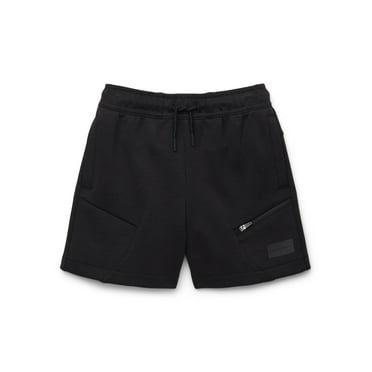 Athletic Works Boys Double Knit Performance Shorts, Sizes 4-18