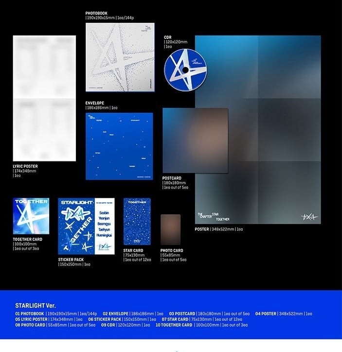 即購入可　TXT TOGETHER Afterglow 50枚　新品未開封　③ TXT TOGETHER スビン ＋ ヨンジュン Afterglow ヒョンラ - メルカリ