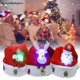 thumbnail image 2 of Adorno Del Festival Productos De Decoración De Navidad Creativo E Interesante LED Sombreros Muñeco De Nieve Y Sombrero De Santa Con Luces Artículos, 2 of 4