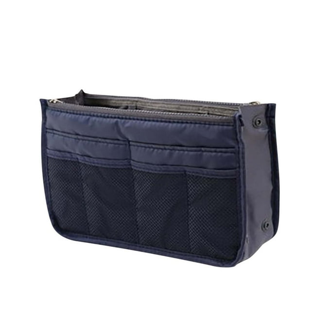 CQCYD Handbag Organizer Purse Insert, Large Travel Bag Organizer Liner Tidy Insert for Tote, Satchel, Diaper Bag, Multifunctional Handbag Storage Compartment Protector