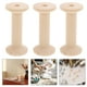 thumbnail image 3 of 6 carretes grandes de madera sin terminar para costura, manualidades, carretes de hilo vacíos para tejido de alambre, carretes de madera para cinta de bordar, 3 of 8
