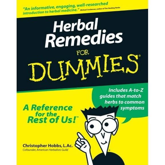 Pre-Owned Herbal Remedies for Dummies Paperback