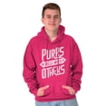 thumbnail image 5 of Crazy Cat Lady Purrs Well With Others Hoodie Sweatshirt Women Men Brisco Brands X, 5 of 6
