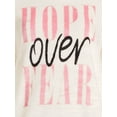 thumbnail image 4 of Hope Over Fear Juniors’ Crewneck Sweatshirt, 4 of 5