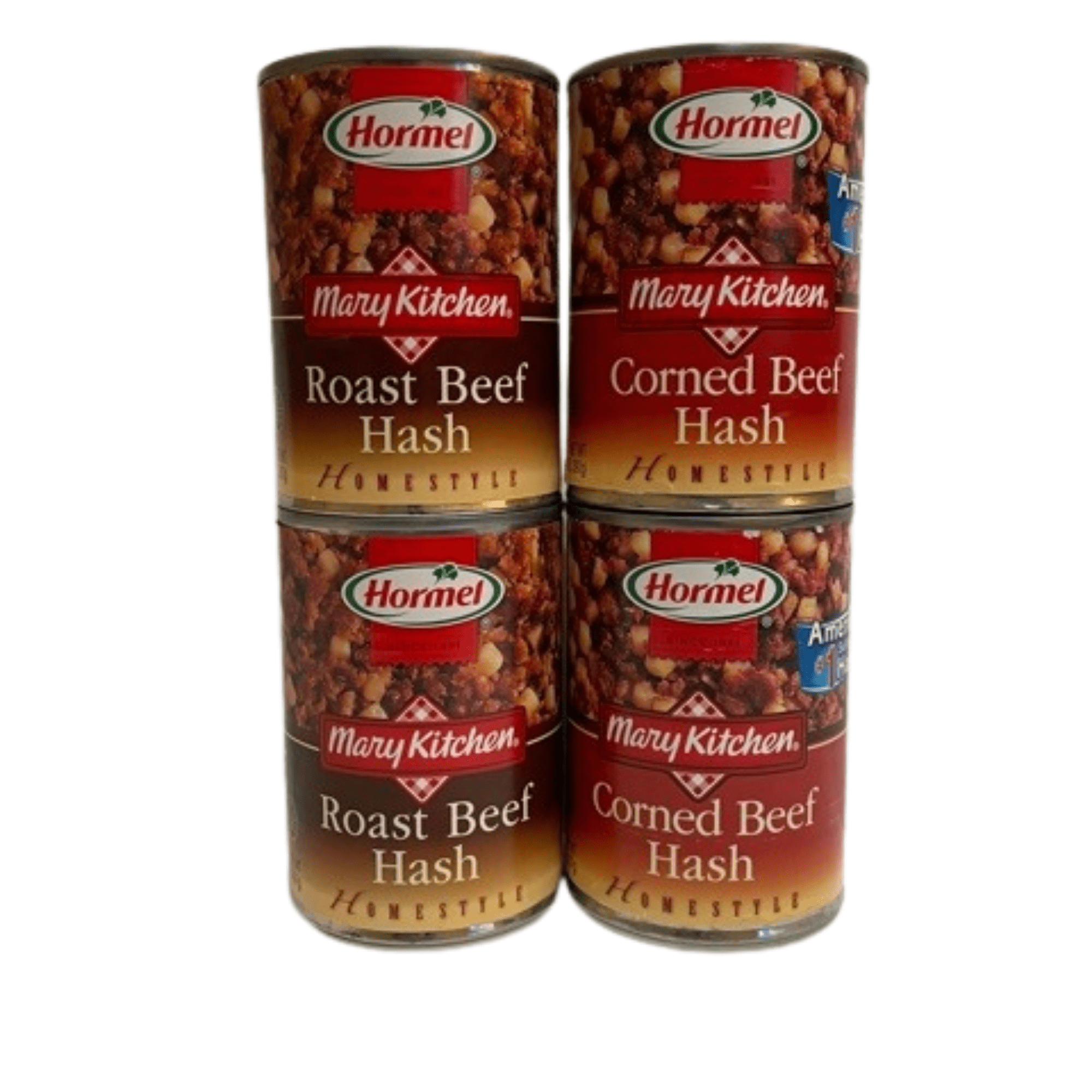 Mary Kitchen Corned Beef and Roast Beef Hash Pack of 4 14oz cans